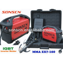 Machine de soudage portable MMA inverseur soudeur ZX7-160